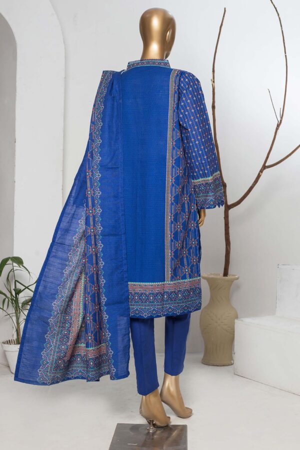 Bin Saeed Stitched 3 Piece Printed Khaddar Collection - Image 2