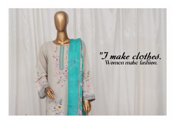 Bin Saeed 3Pc Printed Lawn