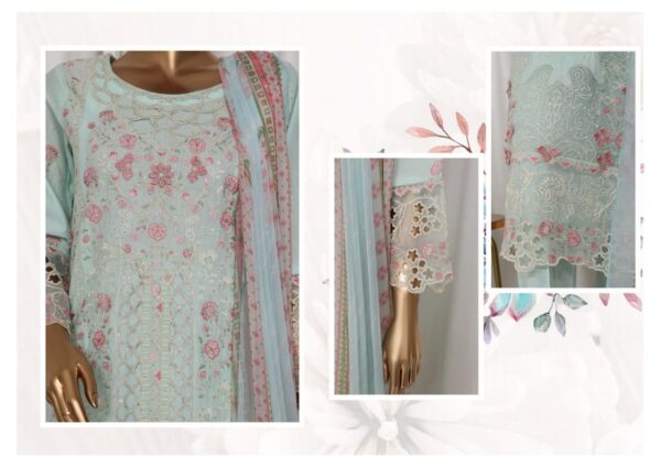 BIN SAEED LUXURY EMBROIDERED LAWN 3PC COLLECTION - Image 2