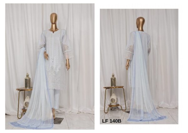 BIN SAEED LUXURY EMBROIDERED LAWN 3PC COLLECTION