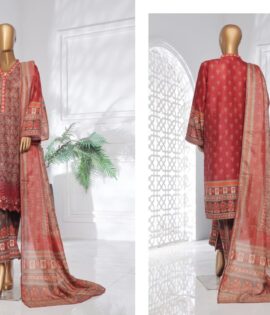 BIN SAEED EMBROIDERED SHIRT  LAWN 3PC COLLECTION