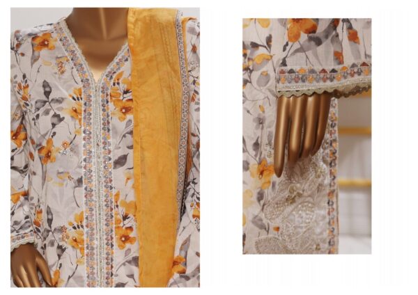 BIN SAEED LUXURY CUTWORK KARI  3PC COLLECTION  - Image 2