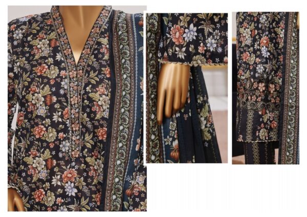 BIN SAEED LUXURY CUTWORK KARI 3PC COLLECTION - Image 2