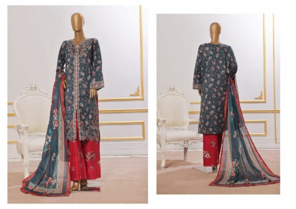 BIN SAEED LUXURY CUTWORK KARI 3PC COLLECTION