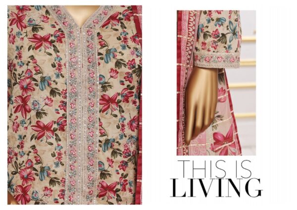 BIN SAEED LUXURY CUTWORK 3PC COLLECTION - Image 2