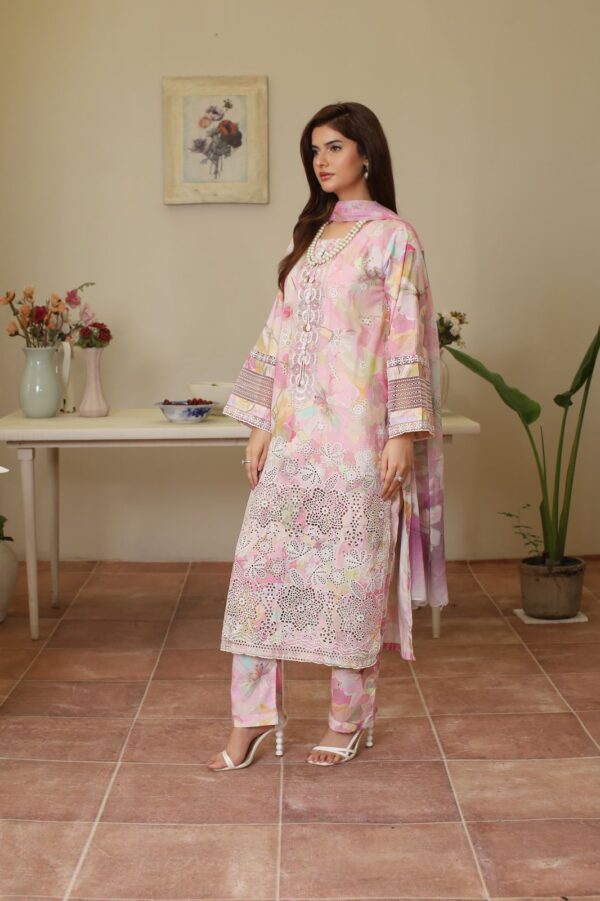 Comfy Wear – Classic Summer Lawn Set (3PC) - Image 3