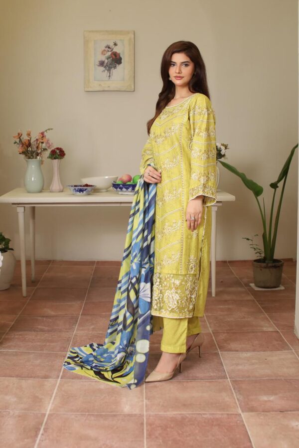 Comfy Wear – Classic Summer Lawn Set (3PC) - Image 4