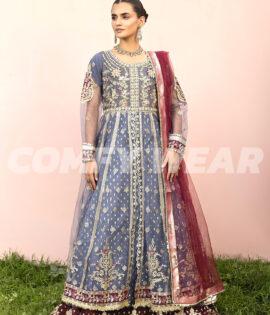 LONG FROCK WITH LEHENGA