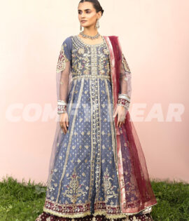LONG FROCK WITH LEHENGA