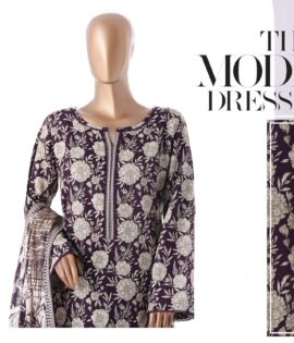 Bin Saeed 3pc Printed Khaddar