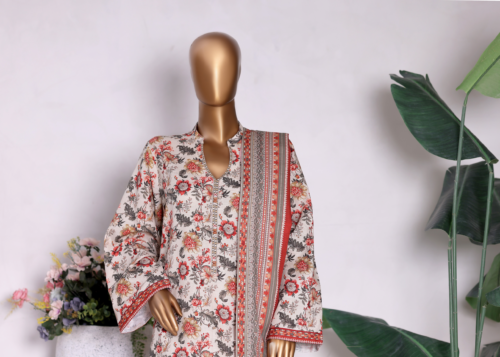 bin saeed 3 piece khadder suit