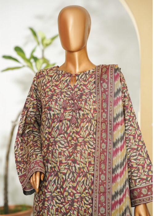 Bin Saeed 3PC Printed Lawn Suit