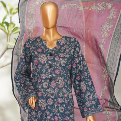 Bin Saeed 3PC Printed Lawn Suit