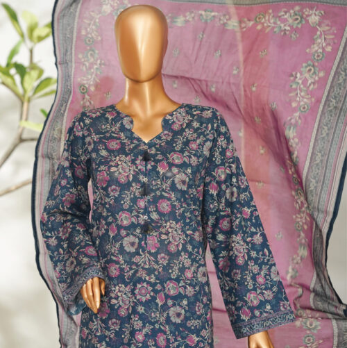 Bin Saeed 3PC Printed Lawn Suit