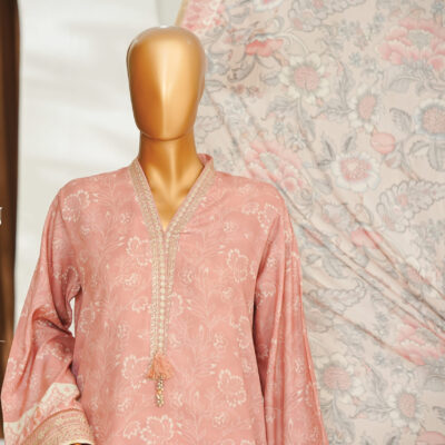 Binsaeed 3pc with farshi truser