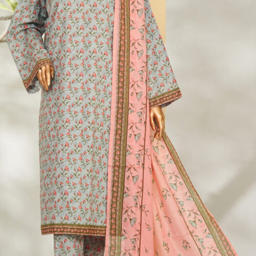 Bin Saeed 3PC Printed Lawn Suit