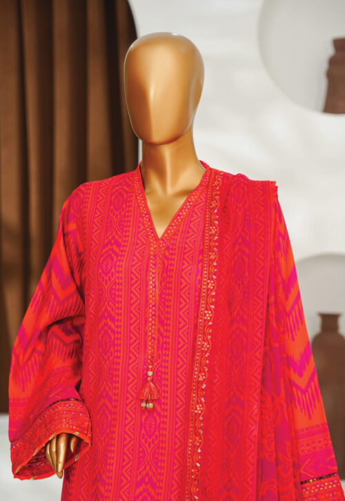 Binsaeed 3pc with farshi truser