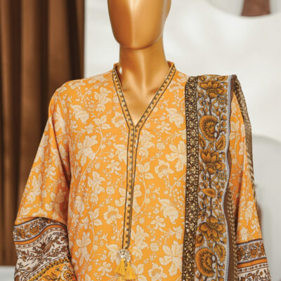 Binsaeed 3pc with farshi truser