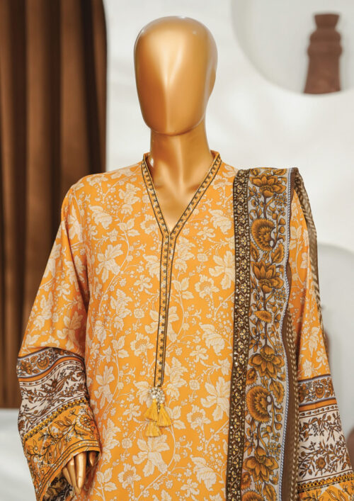 Binsaeed 3pc with farshi truser