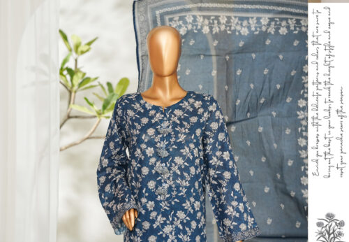 Bin Saeed 3PC Printed Lawn Suit