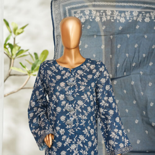 Bin Saeed 3PC Printed Lawn Suit