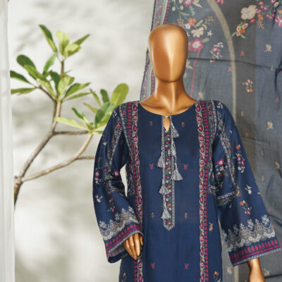 Bin Saeed 3PC Printed Lawn Suit