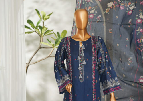 Bin Saeed 3PC Printed Lawn Suit
