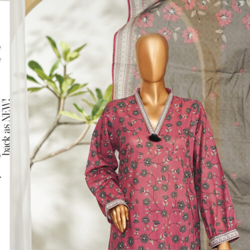 Bin Saeed 3PC Printed Lawn Suit