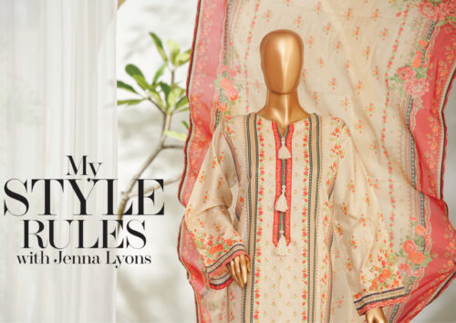 Bin Saeed 3PC Printed Lawn Suit