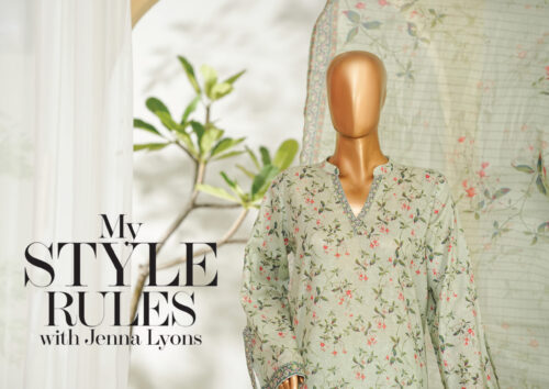 Bin Saeed 3PC Printed Lawn Suit