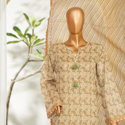 Bin Saeed 3PC Printed Lawn Suit