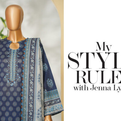 Bin Saeed 3PC Printed Lawn Suit