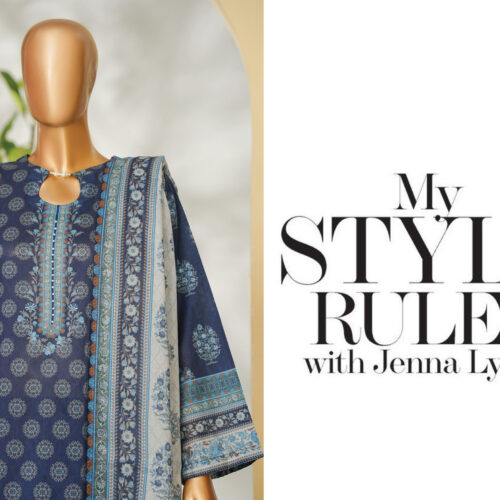 Bin Saeed 3PC Printed Lawn Suit