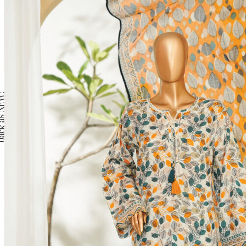 Bin Saeed 3PC Printed Lawn Suit