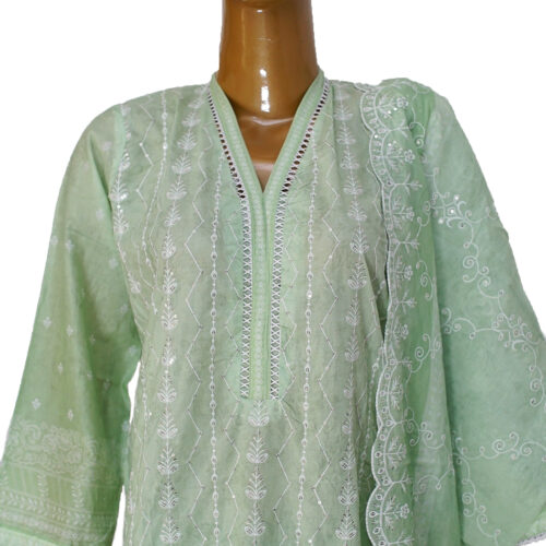 Bin Saeed Luxury Embroidered Suit