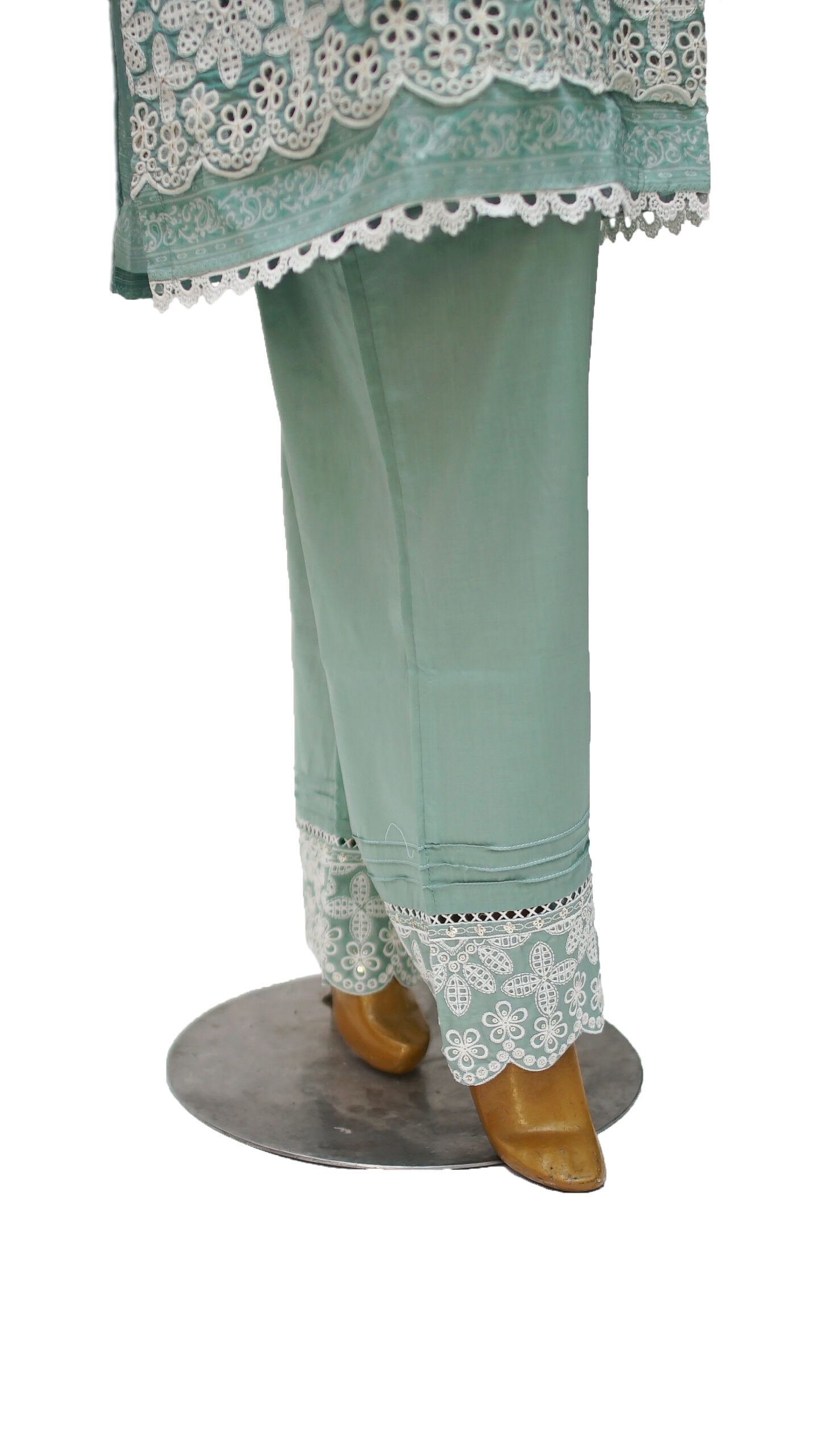 Bin Saeed Luxury Embroidered Suit - Image 2