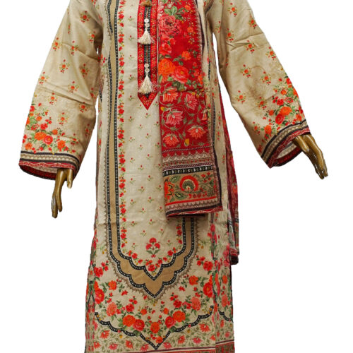 Bin Saeed 3PC Printed Lawn Suit