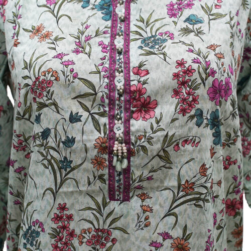 Bin Saeed 3PC Printed Lawn Suit