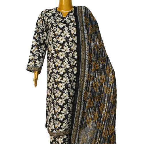 Bin Saeed 3PC Printed Lawn Suit