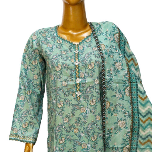 Bin Saeed 3PC Printed Lawn Suit