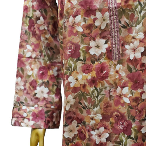 Bin Saeed 3PC Printed Lawn Suit
