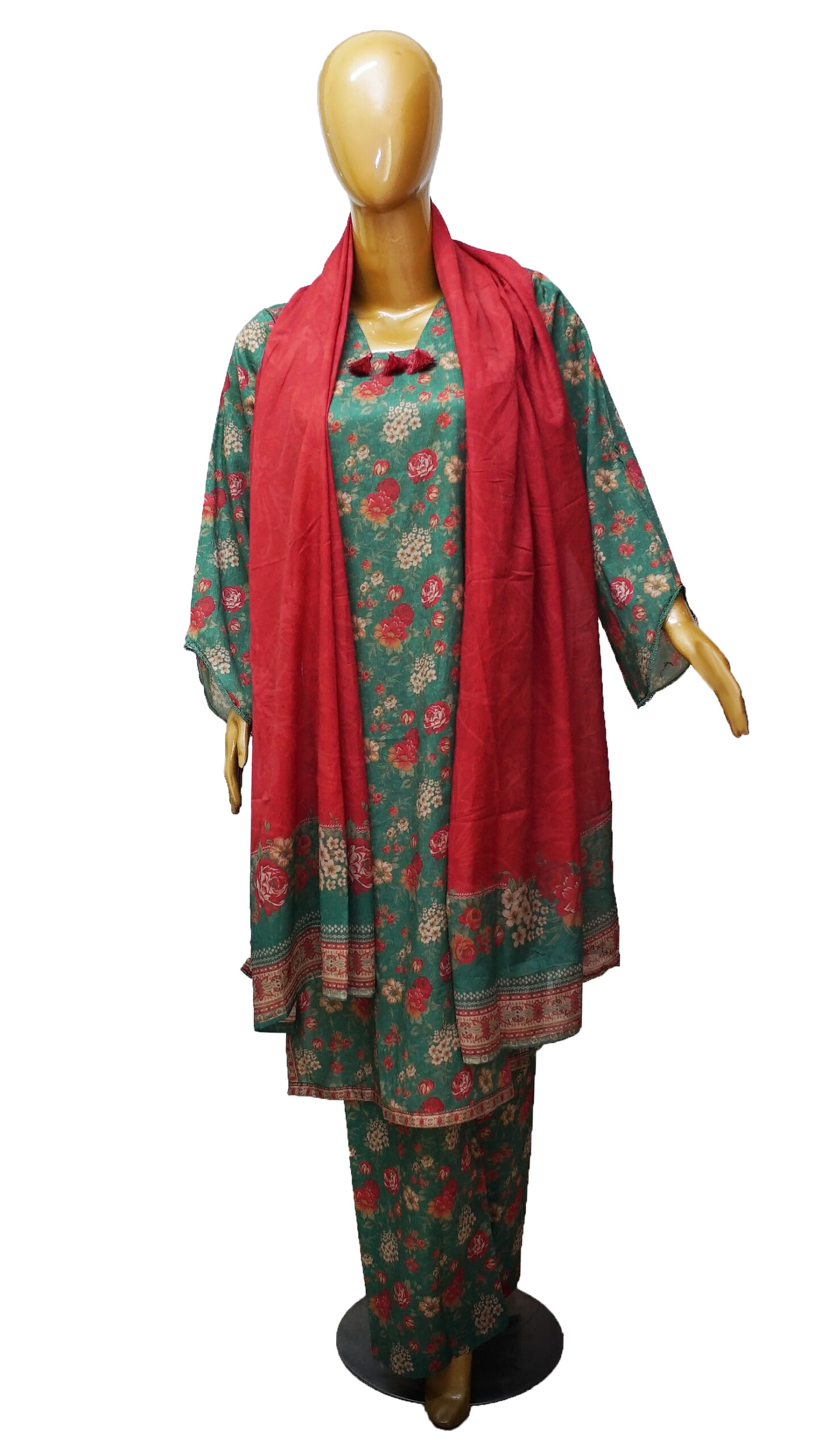 Bin Saeed 3PC Printed Lawn Suit